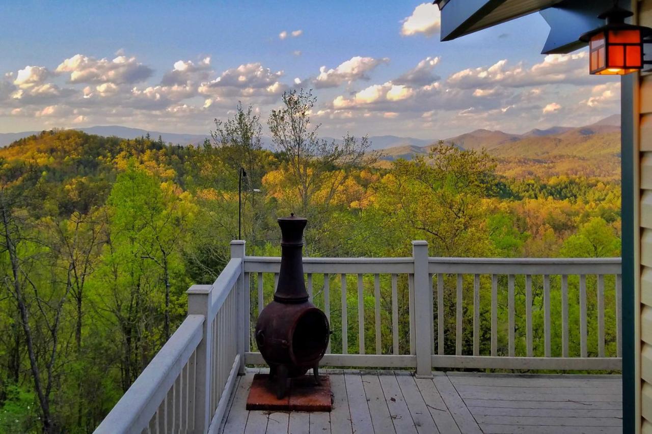 Secluded Mountain Home With Stunning Views And Deck! Bryson City Zewnętrze zdjęcie