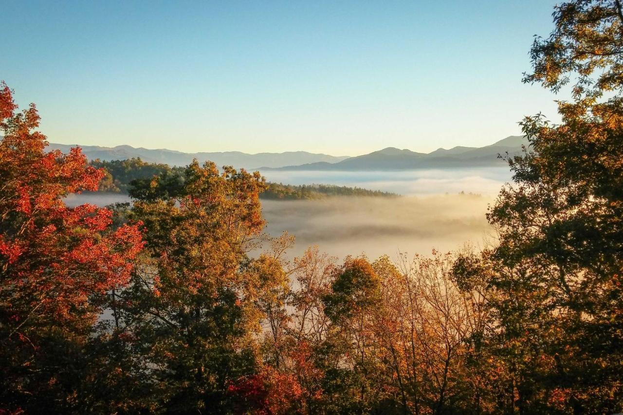 Secluded Mountain Home With Stunning Views And Deck! Bryson City Zewnętrze zdjęcie