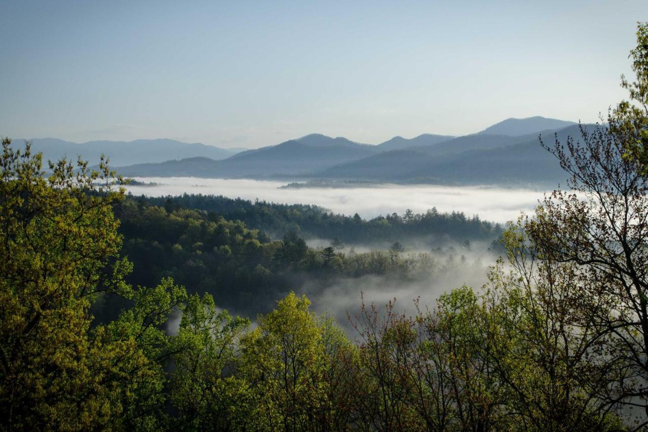 Secluded Mountain Home With Stunning Views And Deck! Bryson City Zewnętrze zdjęcie